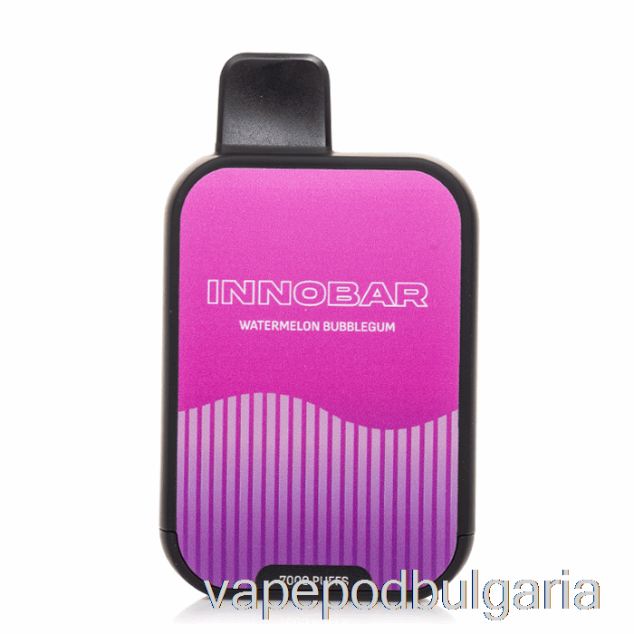 Vape 10000 Дръпки Innokin Innobar 7000 Disposable Watermelon Bubblegum